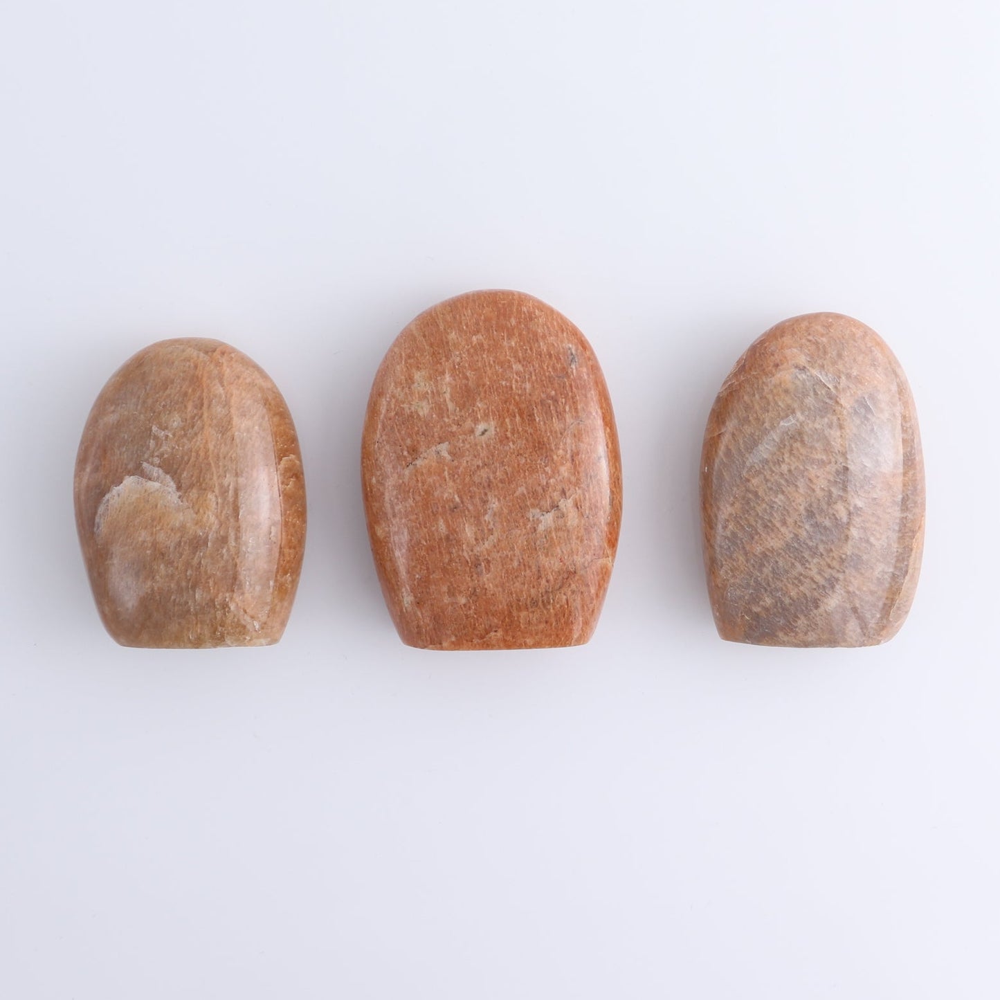 Peach Moonstone Freeform Set of 6