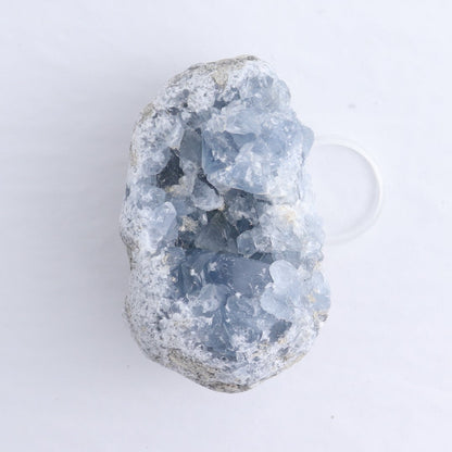 Celestite Clusters Set of 8