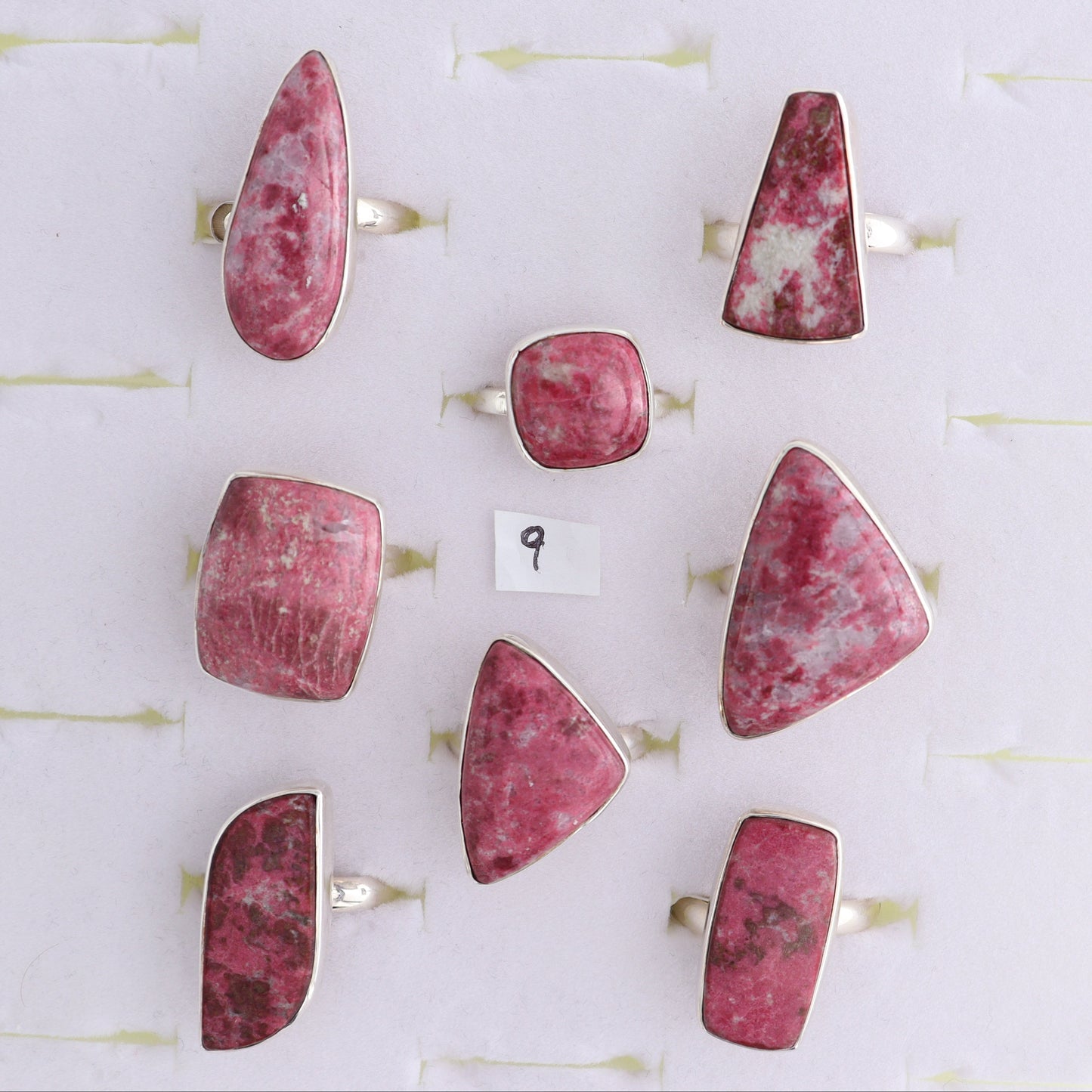 One Thulite Ring Adjustable - Expert Wholesale and Supplier of Wholesale Crystals & Bulk Gemstones, ["India","Ring","sterling silver","thulite"]