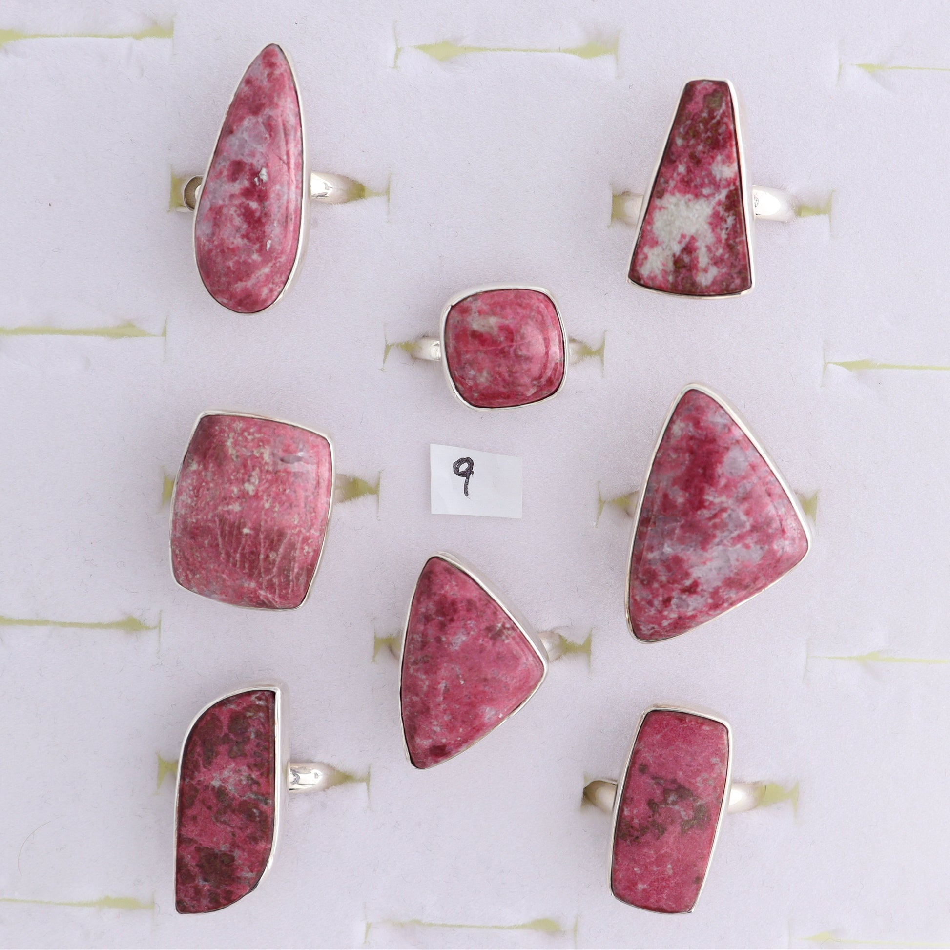 One Thulite Ring Adjustable - Expert Wholesale and Supplier of Wholesale Crystals & Bulk Gemstones, ["India","Ring","sterling silver","thulite"]