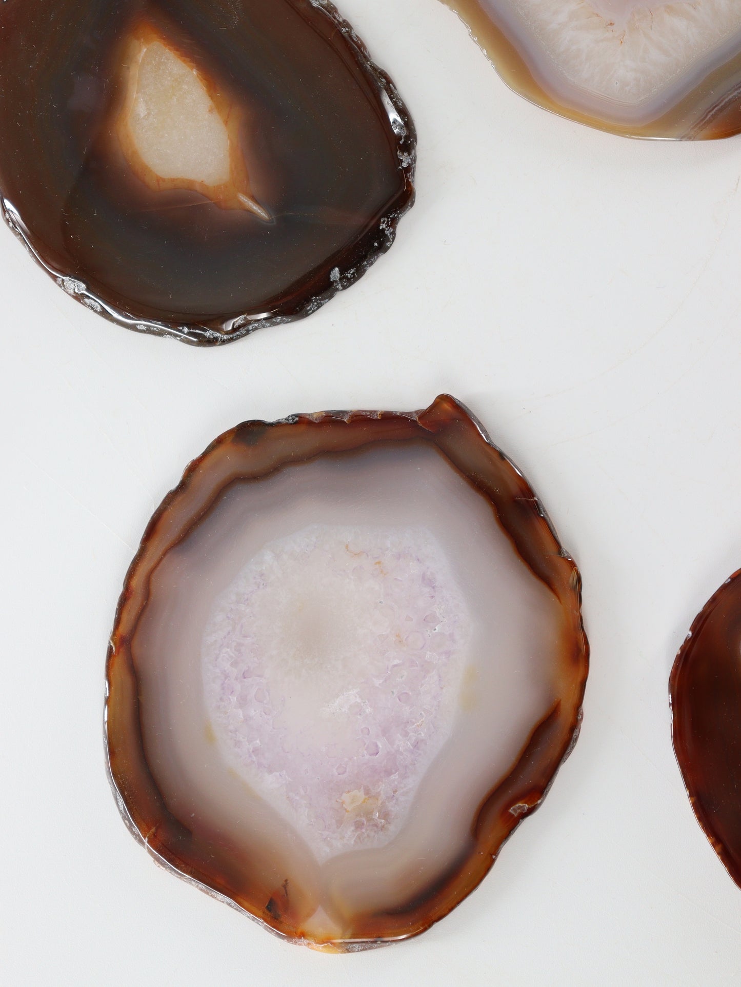 Agate Slices and Slabs Set of 13 - Expert Supplier of Wholesale Crystals & Bulk Gemstones