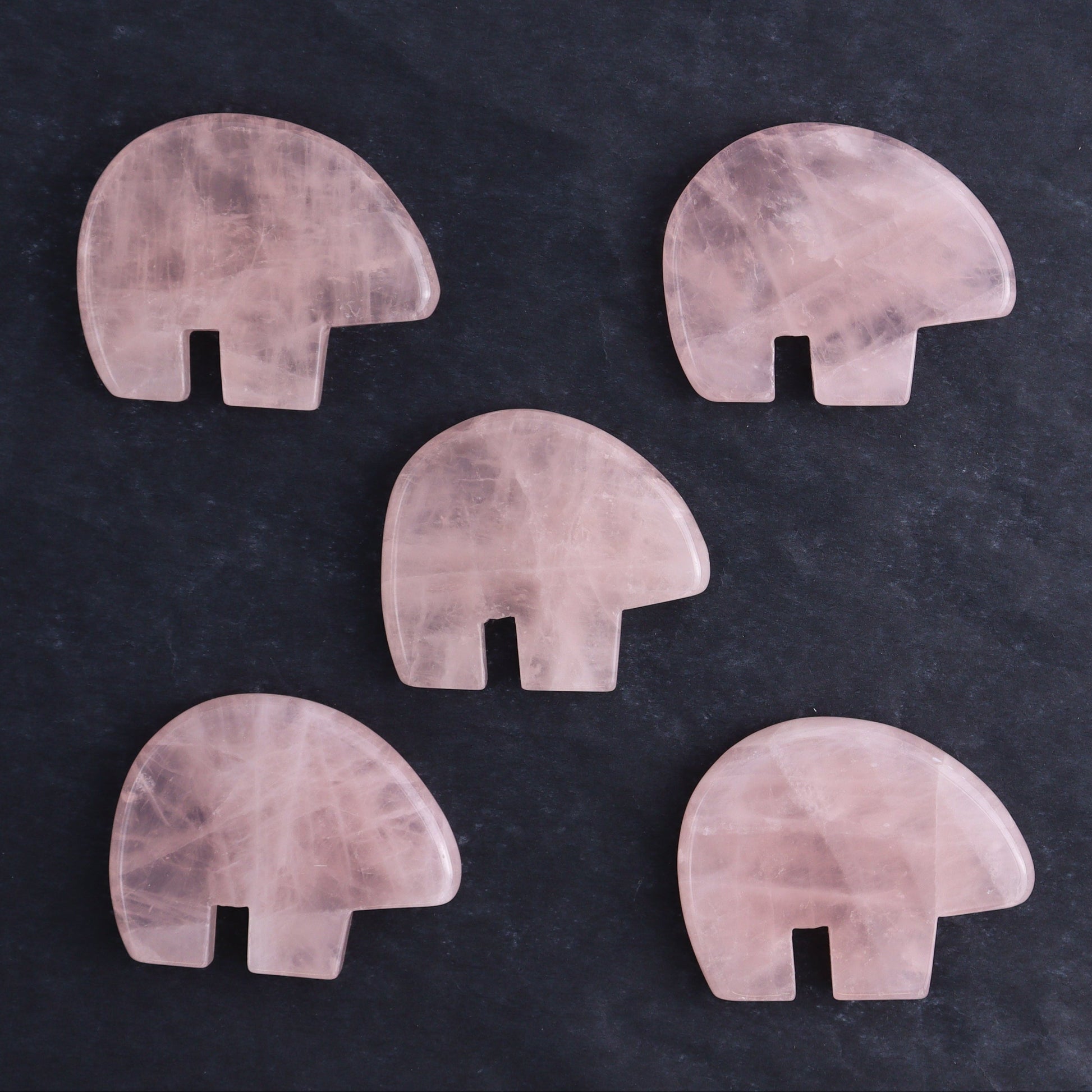 One Rose Quartz Bear - Expert Wholesale and Supplier of Wholesale Crystals & Bulk Gemstones, ["Bears","Rose Quartz","Zuni Bears"]