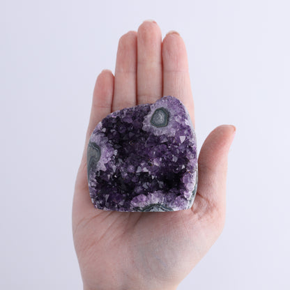 Uruguay Amethyst Cut Base Set of 6 - Expert Wholesale and Supplier of Wholesale Crystals & Bulk Gemstones, ["Amethyst","Cut Base","Uruguay"]