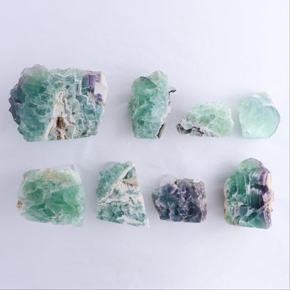 Fluorite Face Polished Set of 8 - Expert Wholesale and Supplier of Wholesale Crystals & Bulk Gemstones, ["Face Polished","Fluorite","Mexico"]