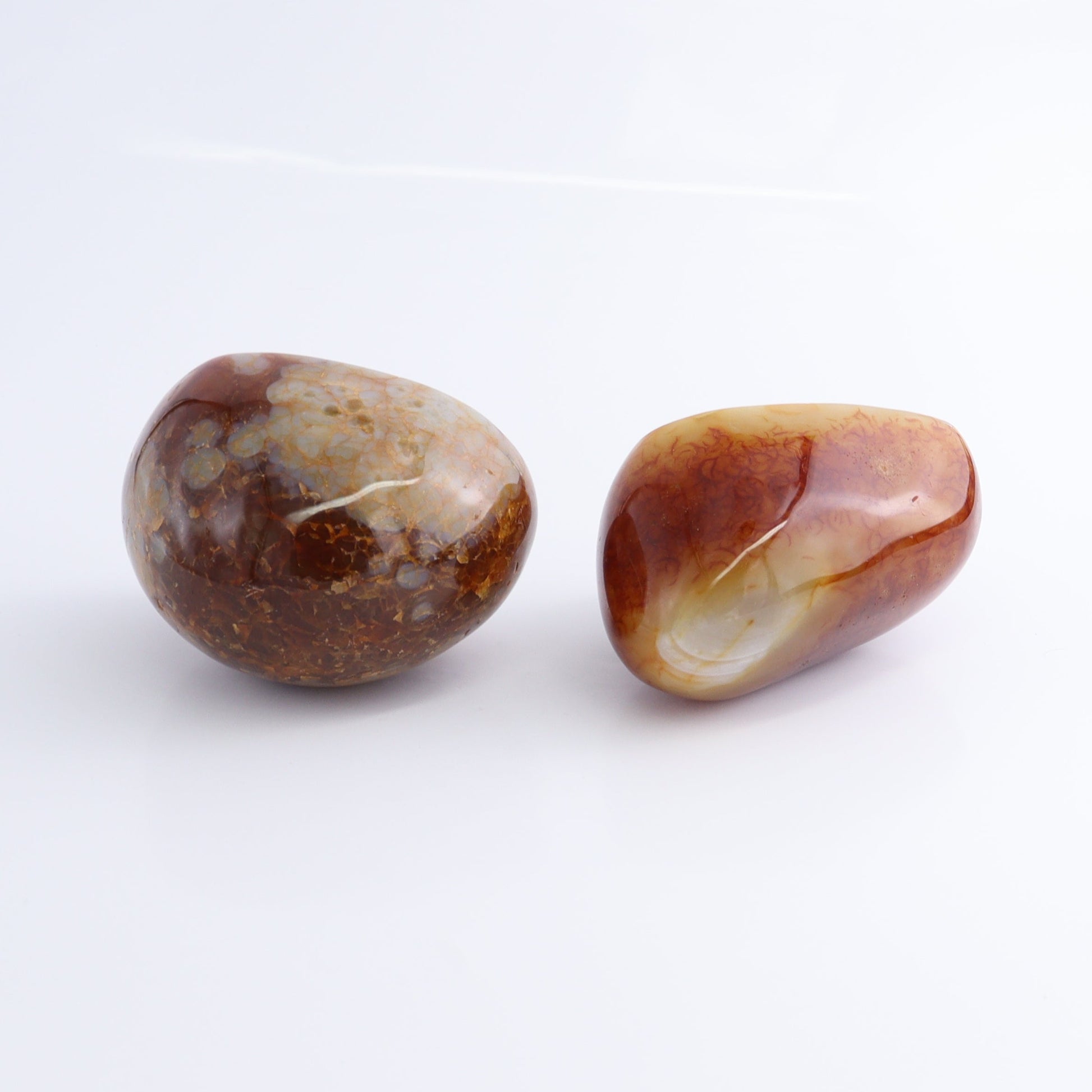 Carnelian Geodes Set of 2 - Expert Wholesale and Supplier of Wholesale Crystals & Bulk Gemstones, ["carnelian","Geodes","Madagascar"]