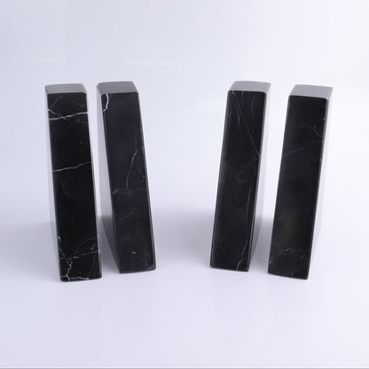 One Pair of Black Marble Polished Bookends - Expert Wholesale and Supplier of Wholesale Crystals & Bulk Gemstones, ["Black Marble","Bookends","Catalog Onyx","Marble","Mexico"]
