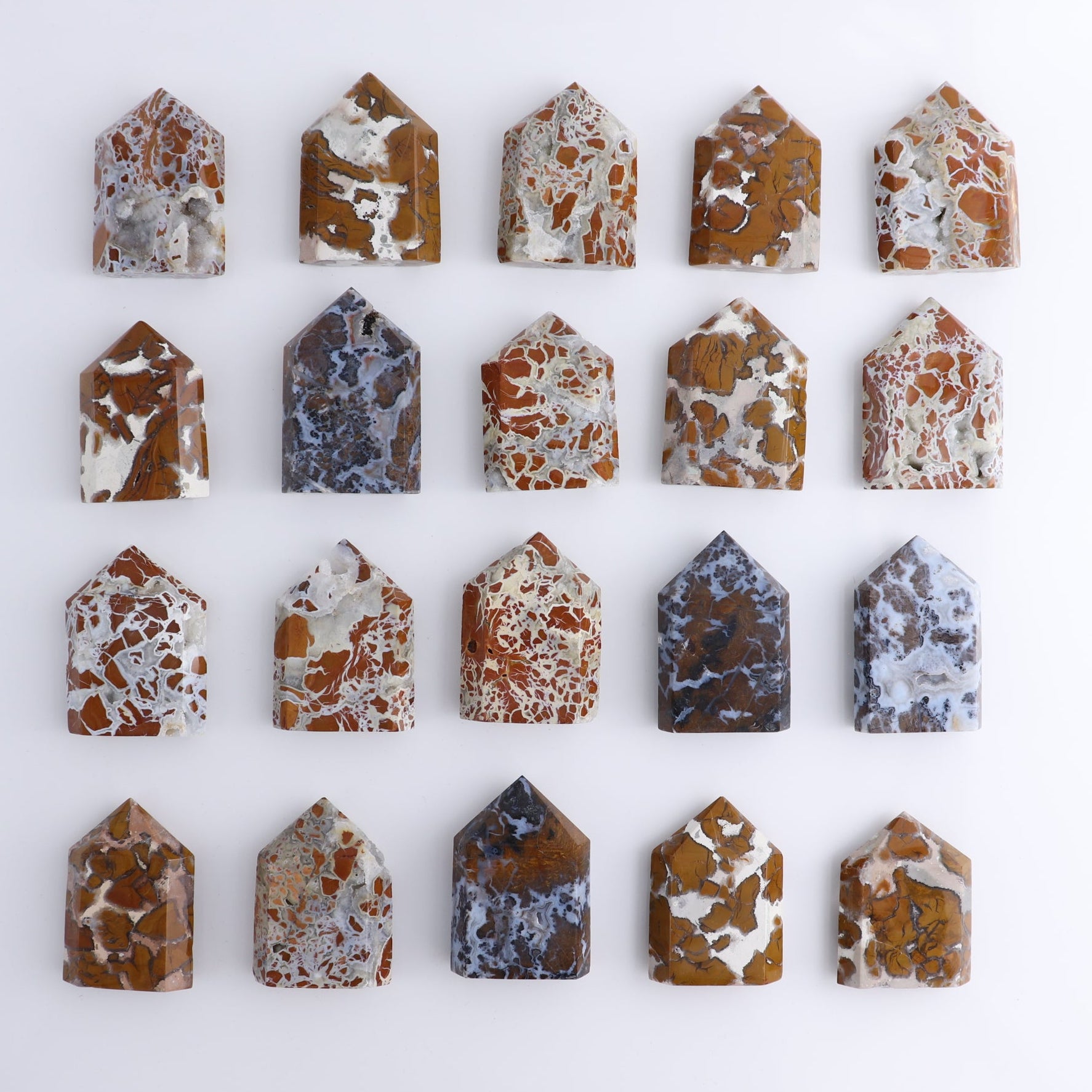 One Tower Brecciated Jasper | Mi Esperanza Minerals | Supplier of Crystals and Onyx