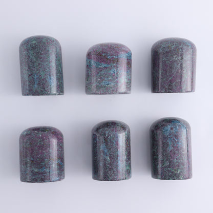 Ruby Zoisite Set of 6 - Expert Wholesale and Supplier of Wholesale Crystals & Bulk Gemstones, ["Freeforms","India","Ruby Zoisite"]