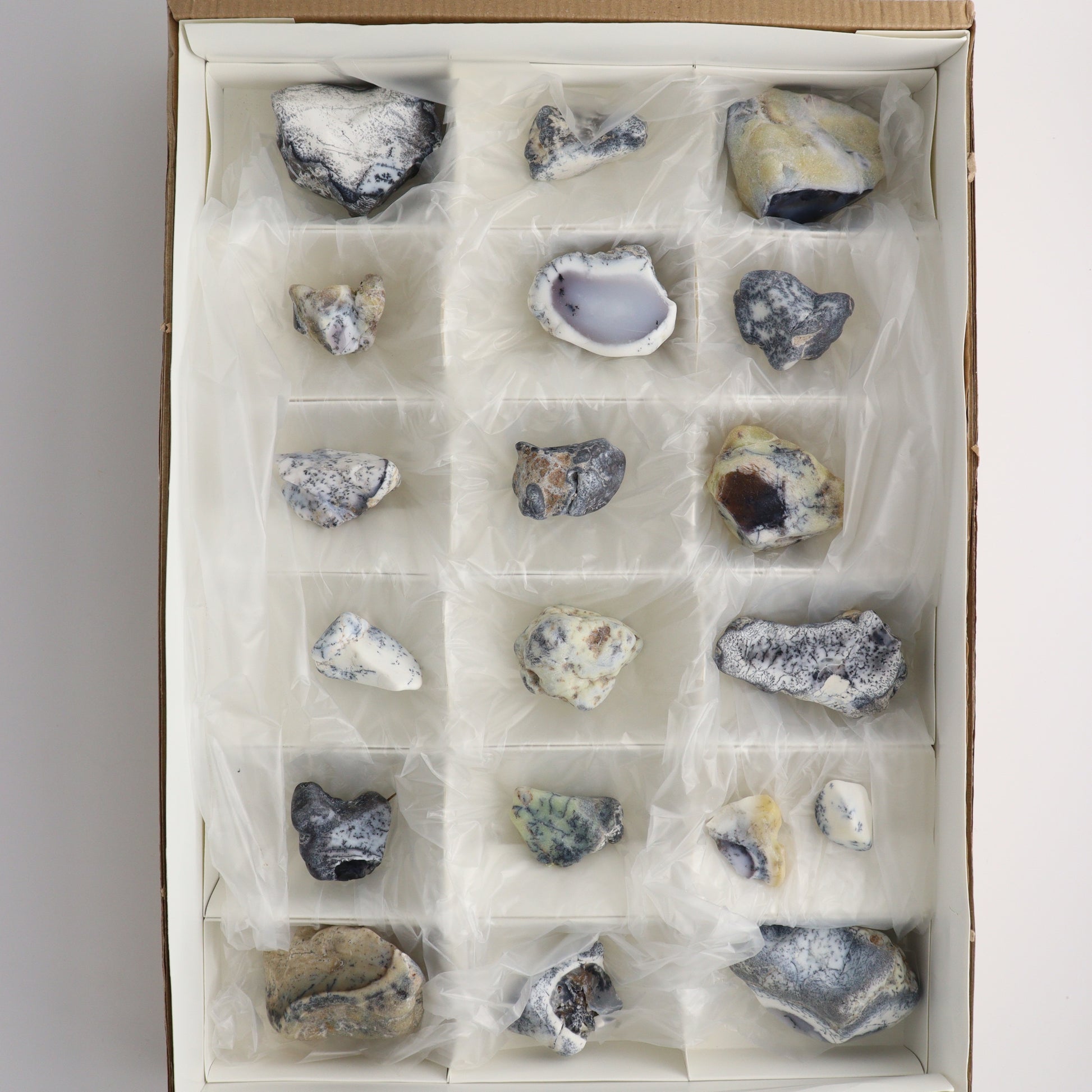 Dendritic Opal Flat - Expert Wholesale and Supplier of Wholesale Crystals & Bulk Gemstones, ["Dendritic Opal","Rough","Turkey"]