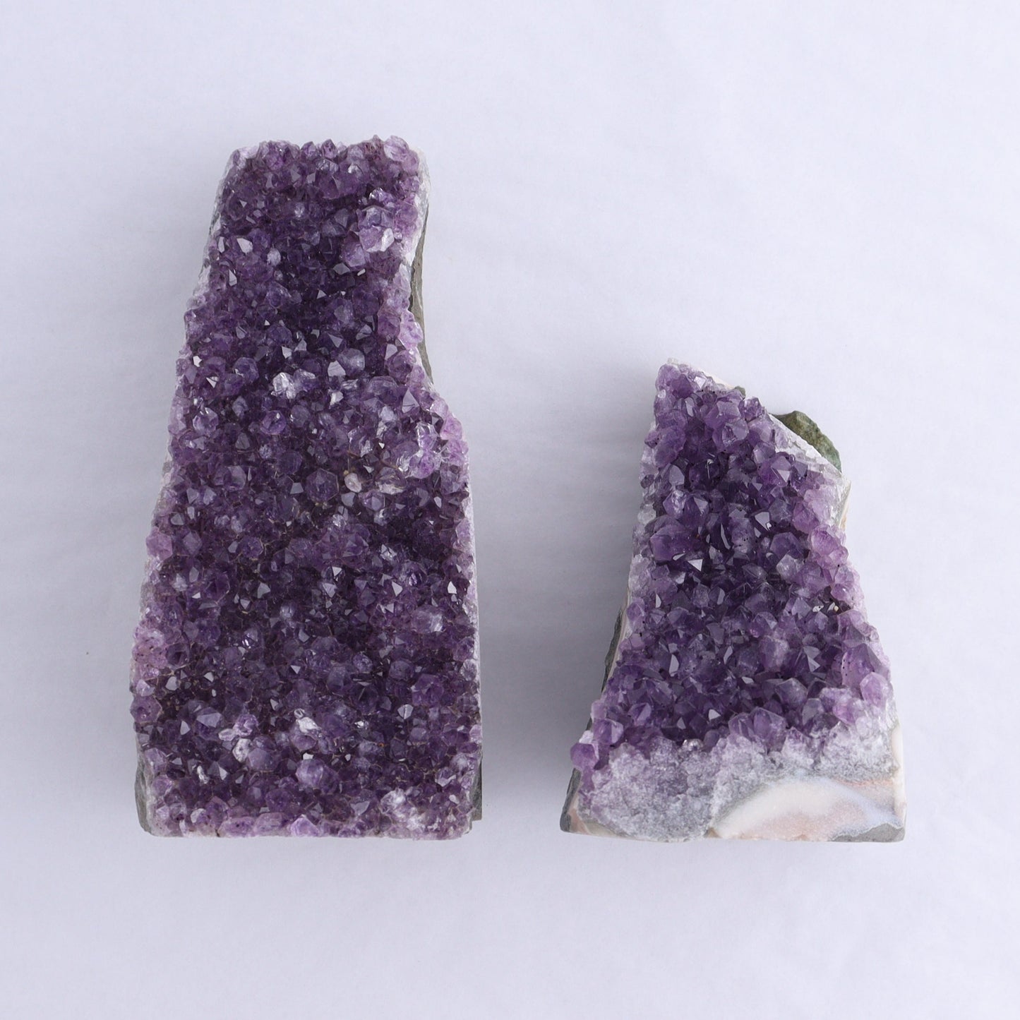 Uruguay Amethyst Cut Base Set of 6 - Expert Wholesale and Supplier of Wholesale Crystals & Bulk Gemstones, ["Amethyst","Cut Base","Uruguay"]