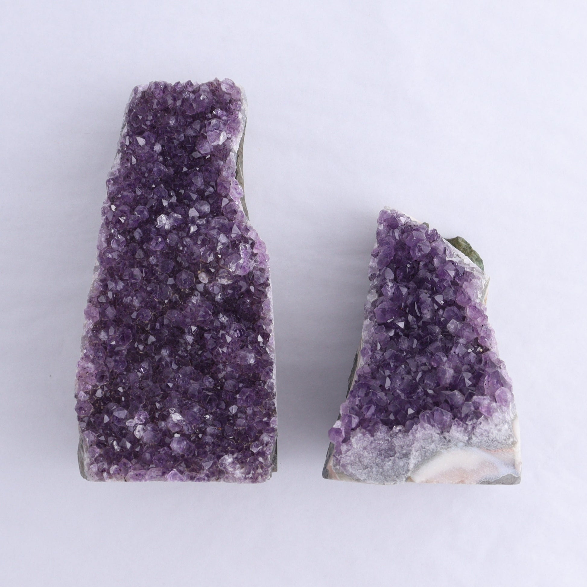 Uruguay Amethyst Cut Base Set of 6 - Expert Wholesale and Supplier of Wholesale Crystals & Bulk Gemstones, ["Amethyst","Cut Base","Uruguay"]