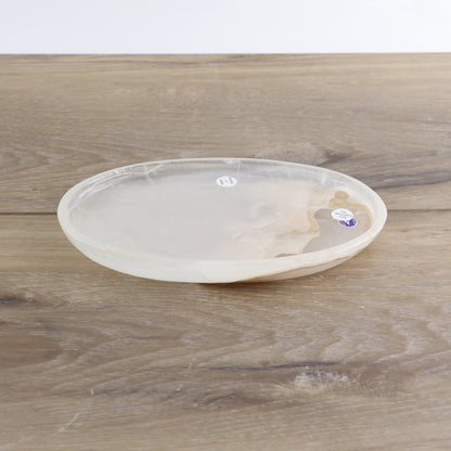 Mexican Onyx/Calcite Oval Dish Set of 3