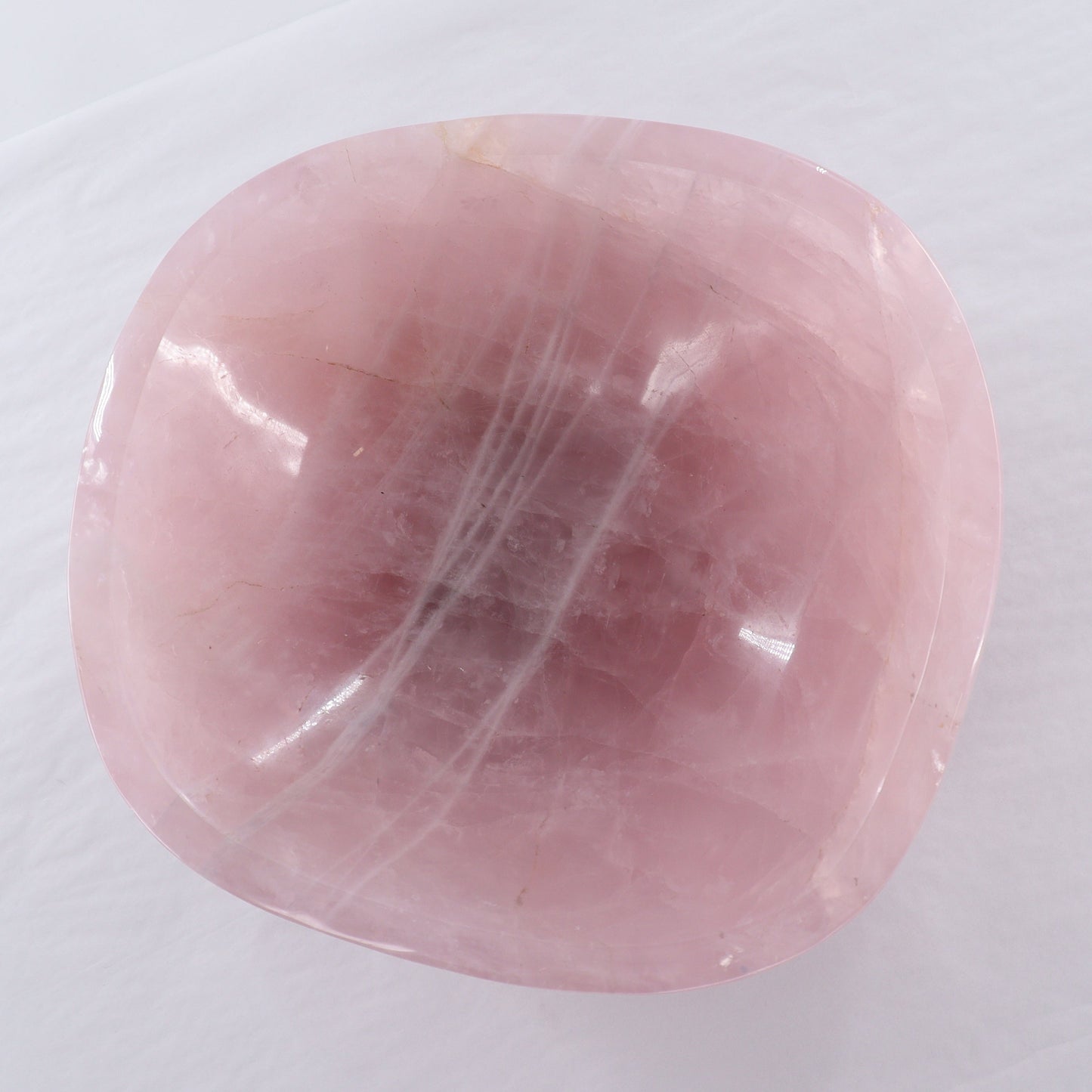 Rose Quartz Bowl - Expert Wholesale and Supplier of Wholesale Crystals & Bulk Gemstones, ["Bowls","Madagascar","Rose Quartz"]