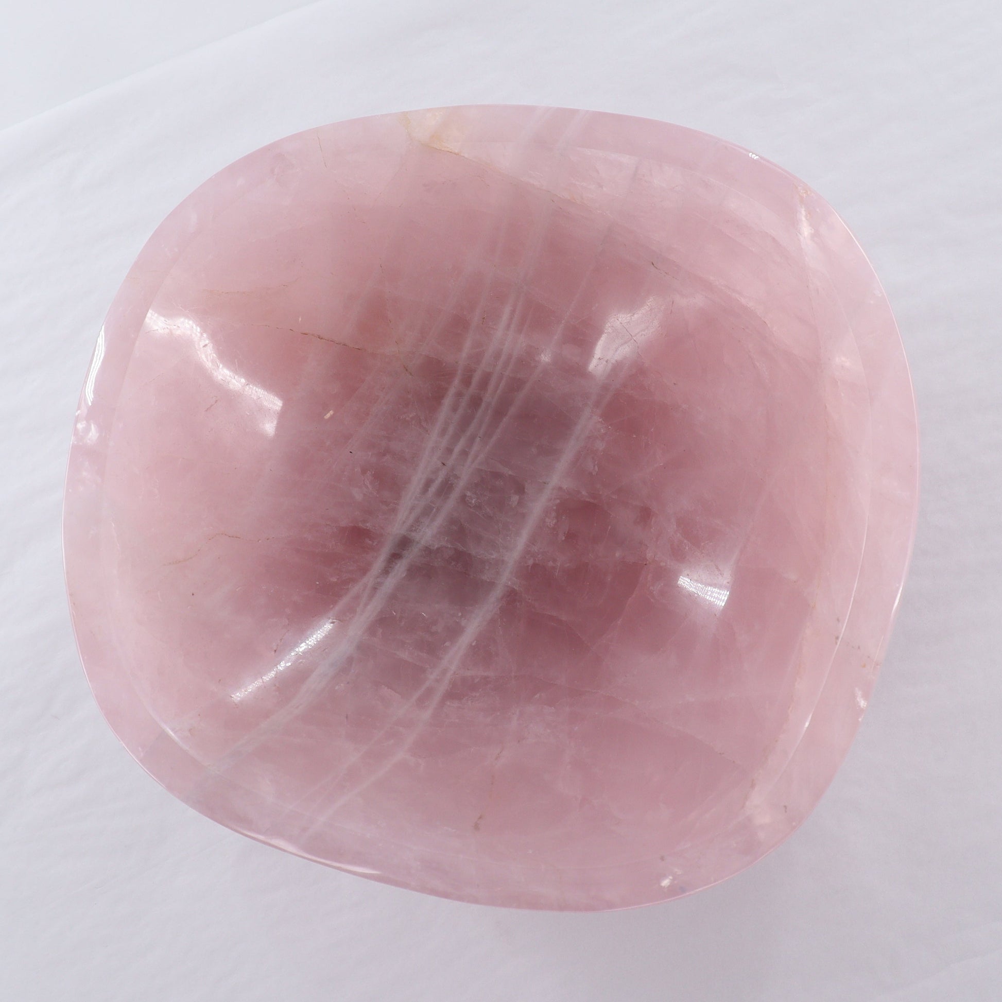 Rose Quartz Bowl - Expert Wholesale and Supplier of Wholesale Crystals & Bulk Gemstones, ["Bowls","Madagascar","Rose Quartz"]