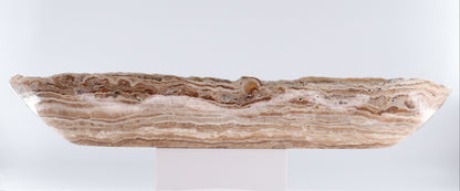 Onyx Canoe Bowl - Expert Wholesale and Supplier of Wholesale Crystals & Bulk Gemstones, ["Bowls","canoe","Mexico","onyx"]