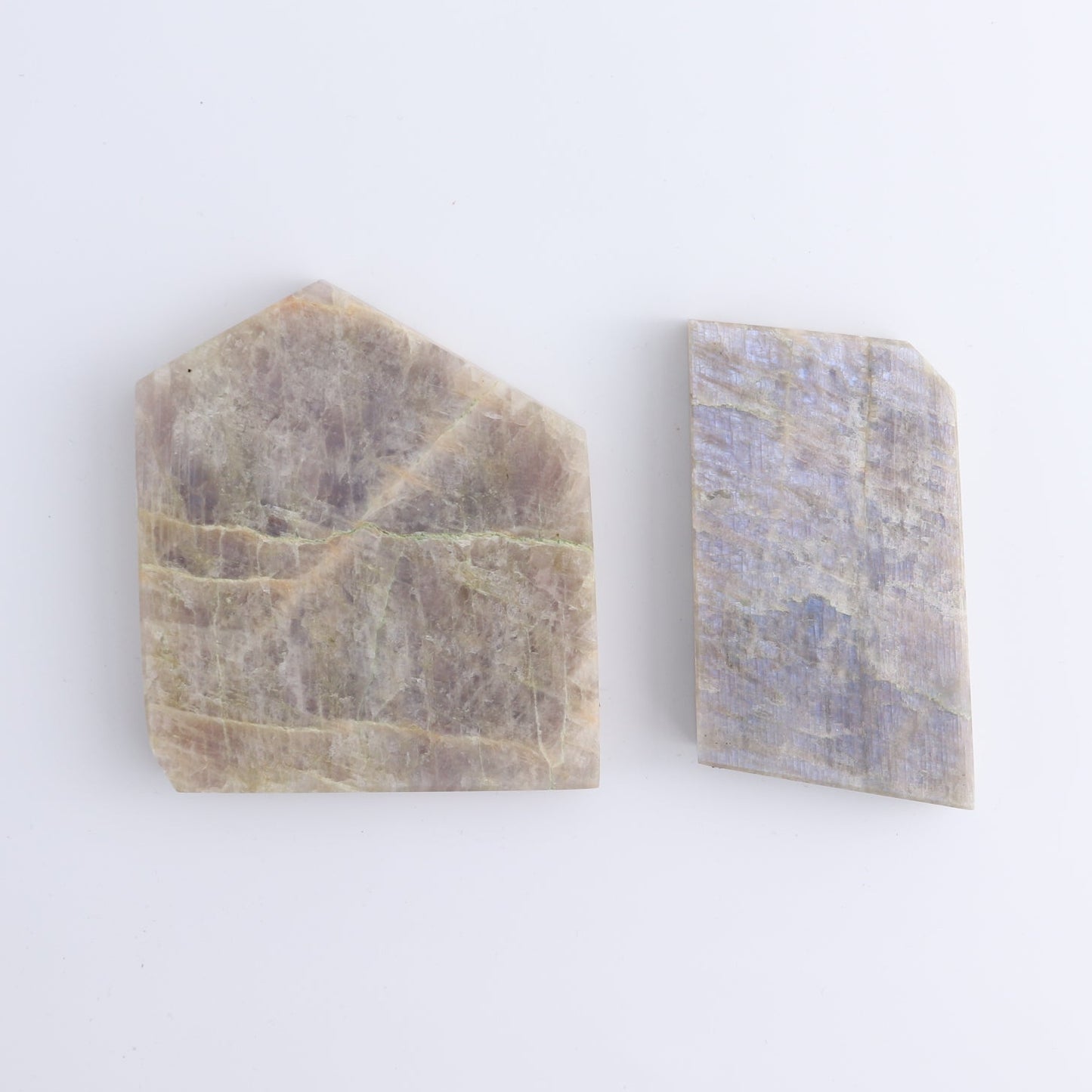 Moonstone Slices & Slabs Set of 7