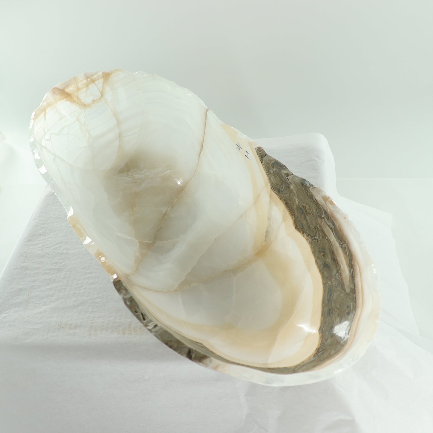 Onyx Canoe Bowl - Expert Wholesale and Supplier of Wholesale Crystals & Bulk Gemstones, ["Bowls","canoe","Mexico","onyx"]