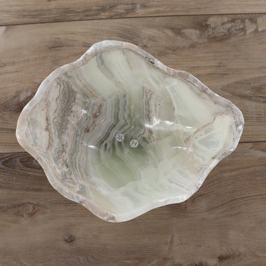 Mexican Onyx/Calcite Bowl 12"