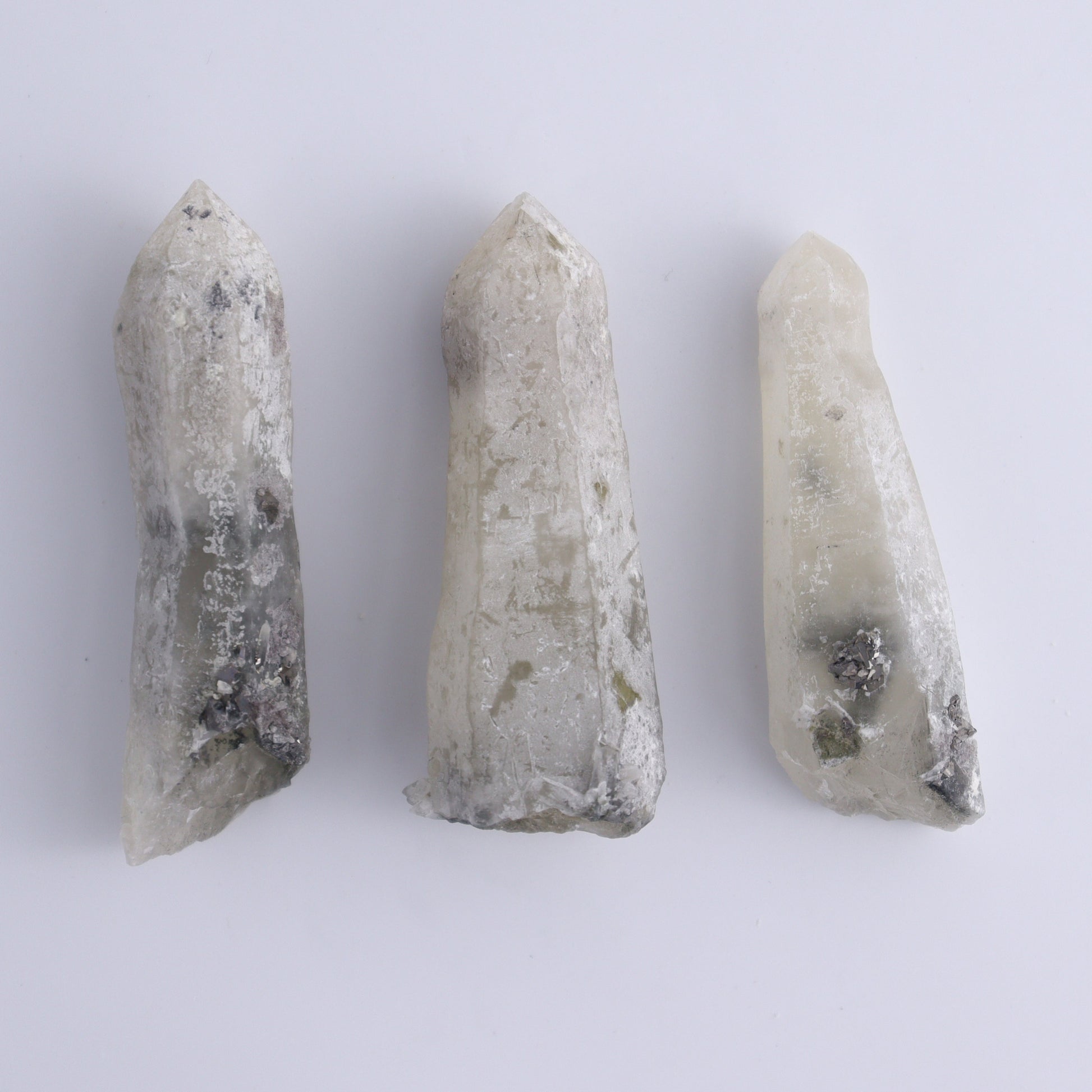 Inner Mongolia Quartz Flat Set of 10 - Expert Wholesale and Supplier of Wholesale Crystals & Bulk Gemstones, ["China","Freeform","Freeforms","Inner Mongolia","Quartz"]