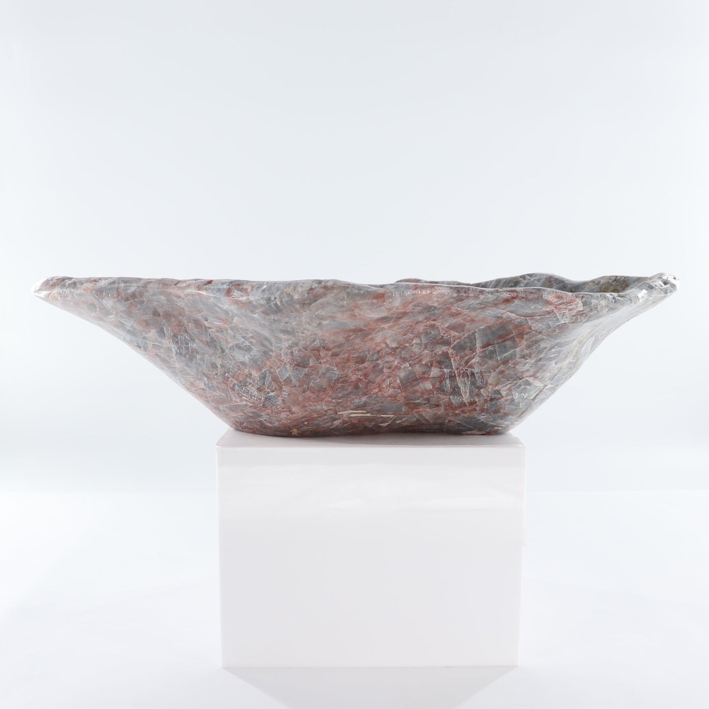 Blue Calcite Bowl 18"