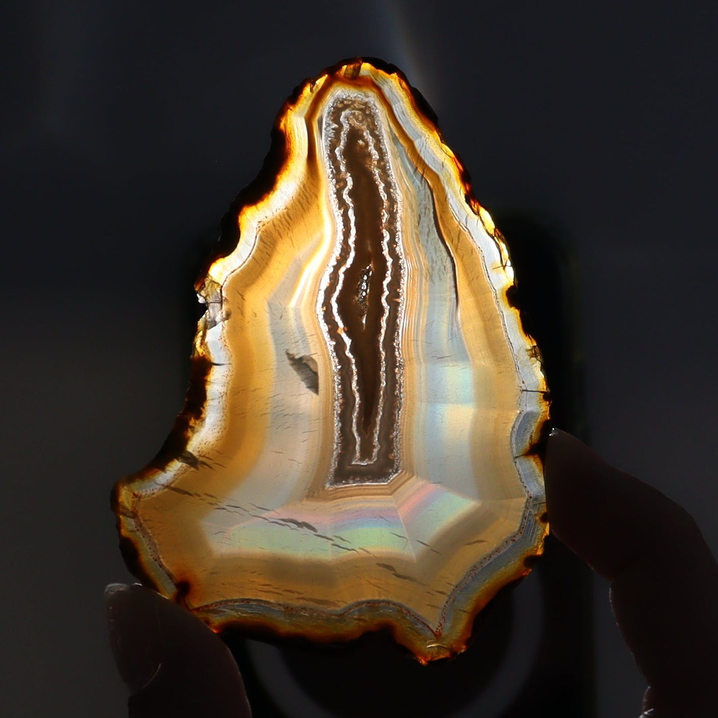 Iris Agate Slices Set of 8 - Expert Wholesale and Supplier of Wholesale Crystals & Bulk Gemstones, ["Agate","Iris Agate","Slices and Slabs"]