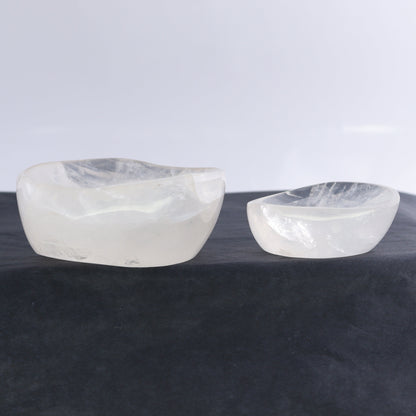 Clear Quartz Bowls Set of 6 - Expert Wholesale and Supplier of Wholesale Crystals & Bulk Gemstones, ["Bowls","Clear Quartz","Madagascar","Quartz"]