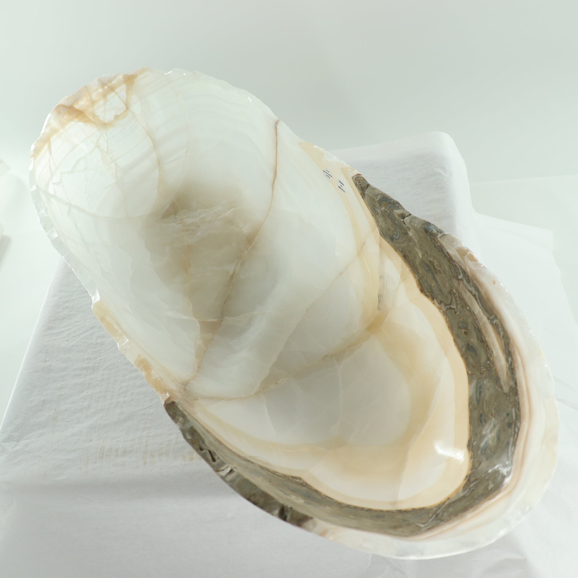 Onyx Canoe Bowl - Expert Wholesale and Supplier of Wholesale Crystals & Bulk Gemstones, ["Bowls","canoe","Mexico","onyx"]