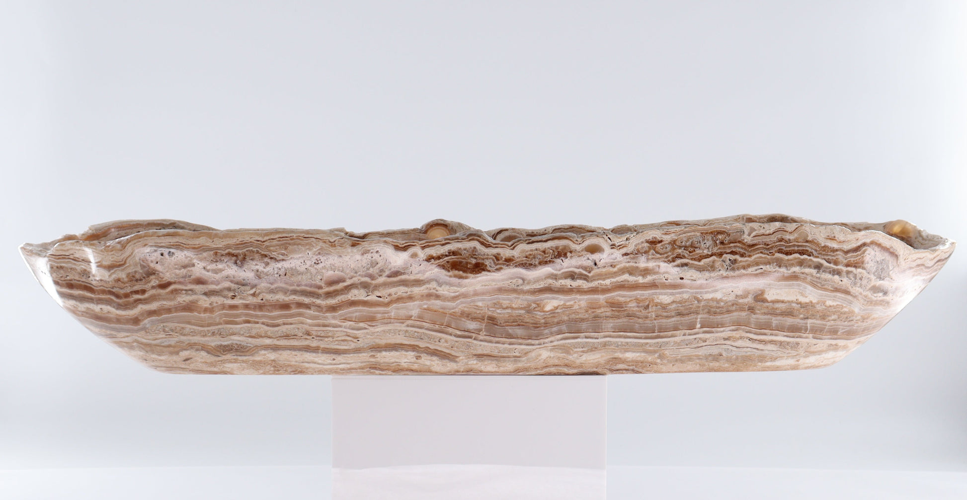 Onyx Canoe Bowl - Expert Wholesale and Supplier of Wholesale Crystals & Bulk Gemstones, ["Bowls","canoe","Mexico","onyx"]