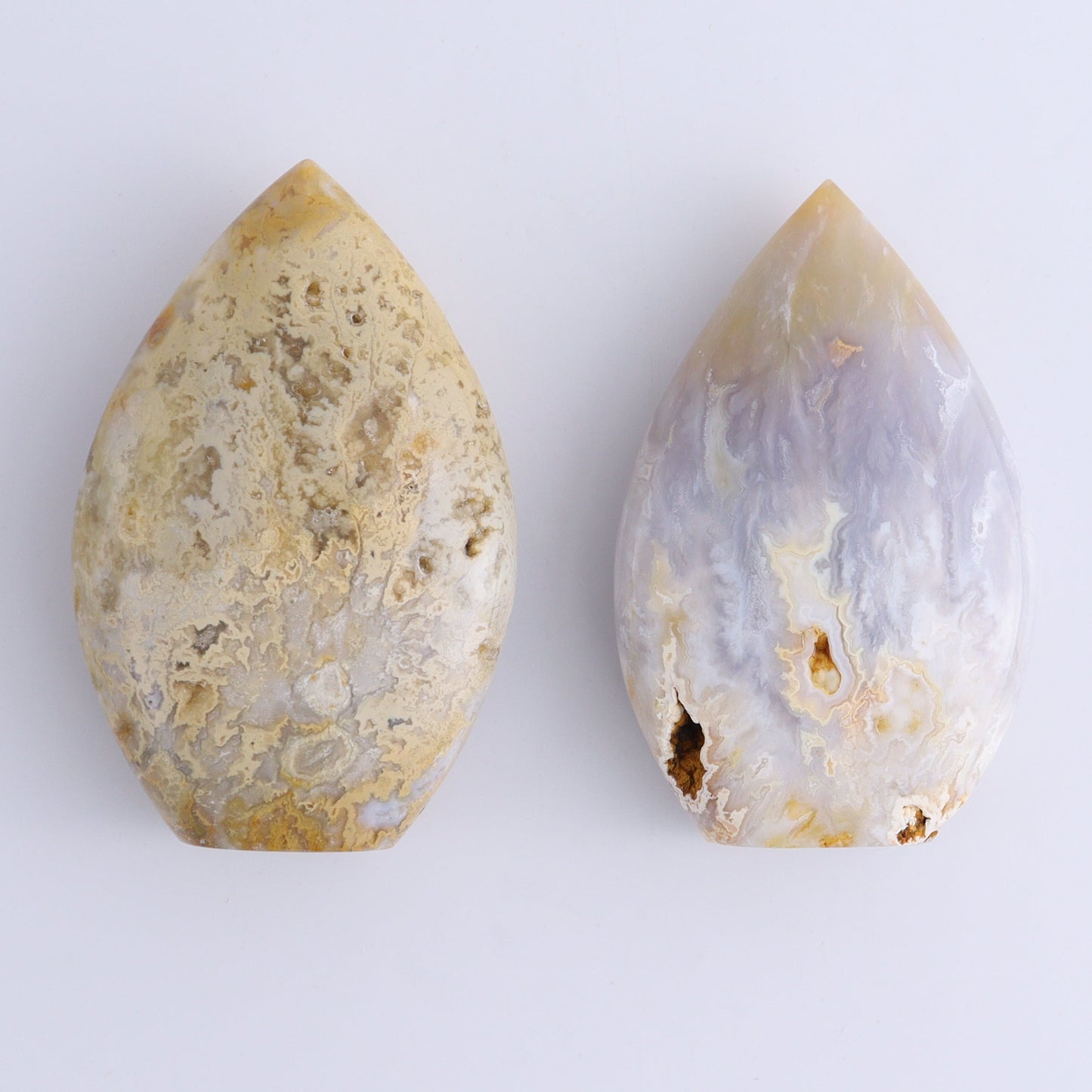 Agate Clouds,  Flames and Towers Set of 6 - Expert Wholesale and Supplier of Wholesale Crystals & Bulk Gemstones, ["Agate","Clouds","flames","Towers"]