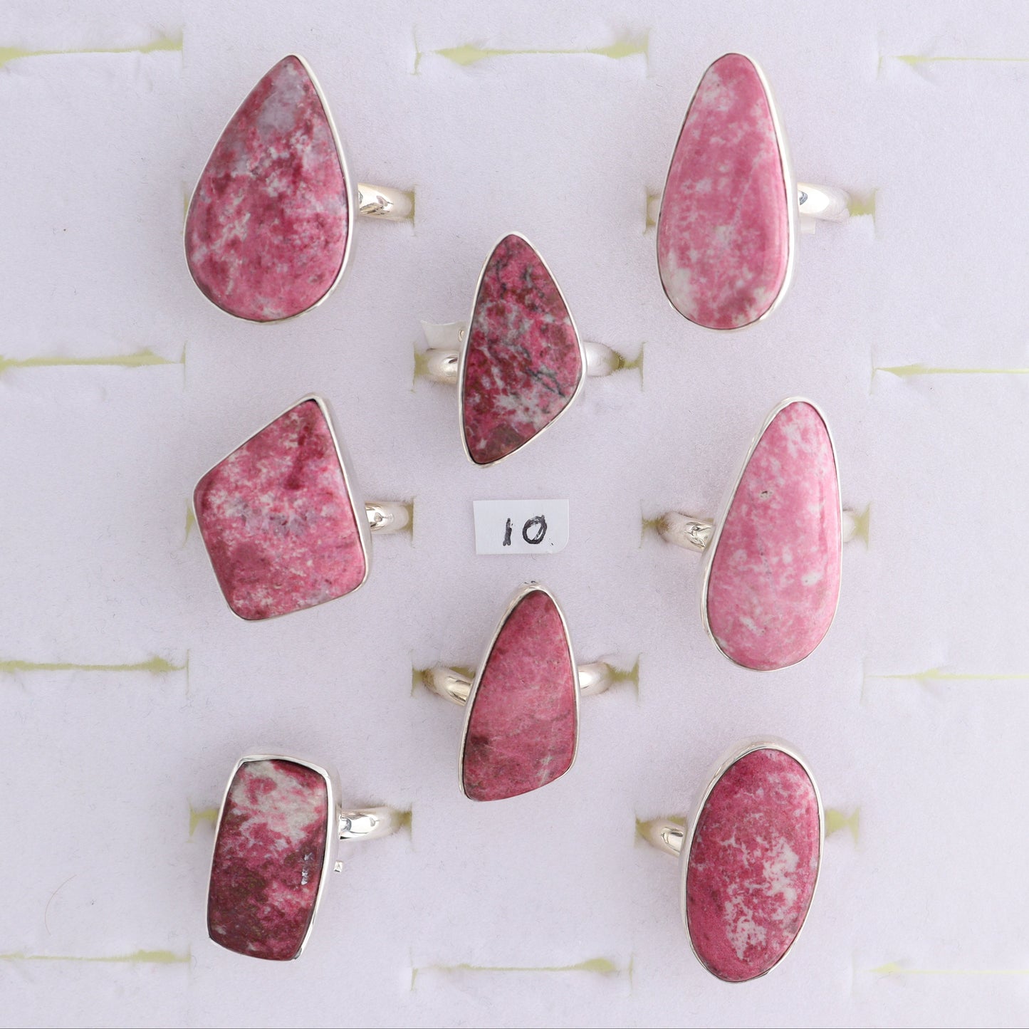 One Thulite Ring Adjustable - Expert Wholesale and Supplier of Wholesale Crystals & Bulk Gemstones, ["India","Ring","sterling silver","thulite"]