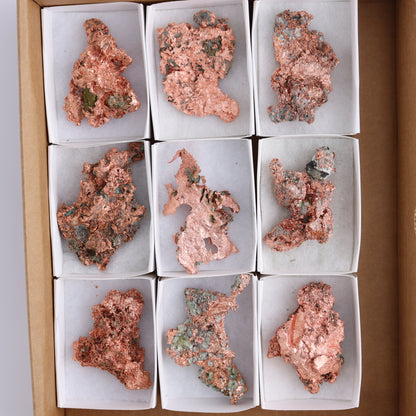 Native Copper Flat of 9 - Expert Wholesale and Supplier of Wholesale Crystals & Bulk Gemstones, ["copper","Freeforms","Native Copper","United States"]