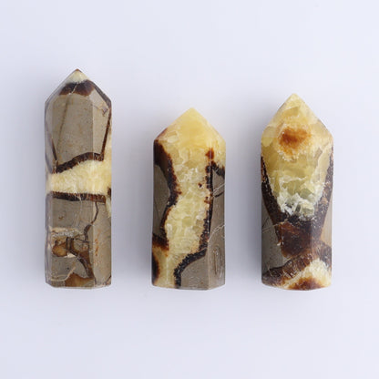 Septarian Towers Set of 9 - Expert Wholesale and Supplier of Wholesale Crystals & Bulk Gemstones, ["Madagascar","Septarian","Towers"]