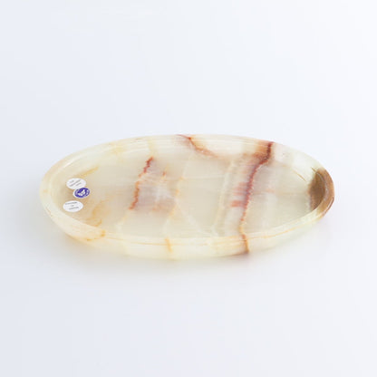 Mexican Onyx/Calcite Oval Dish Set of 4