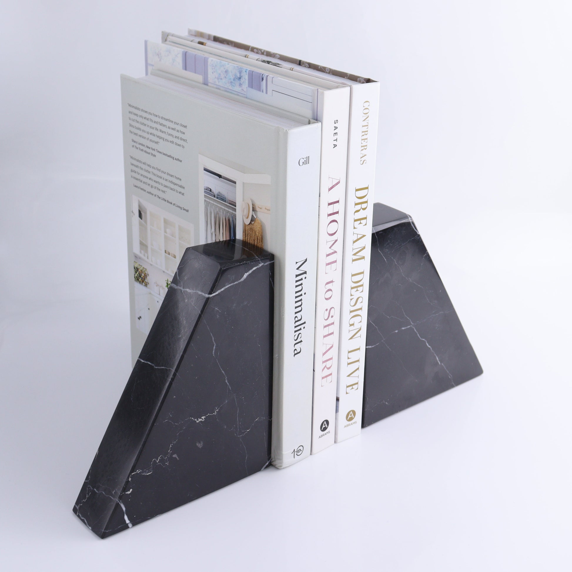 One Pair of Black Marble Polished Bookends - Expert Wholesale and Supplier of Wholesale Crystals & Bulk Gemstones, ["Black Marble","Bookends","Catalog Onyx","Marble","Mexico"]