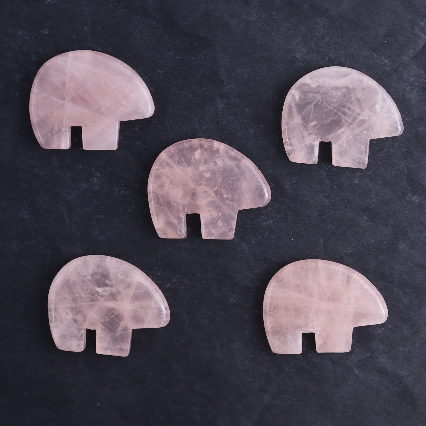 One Rose Quartz Bear - Expert Wholesale and Supplier of Wholesale Crystals & Bulk Gemstones, ["Bears","Rose Quartz","Zuni Bears"]