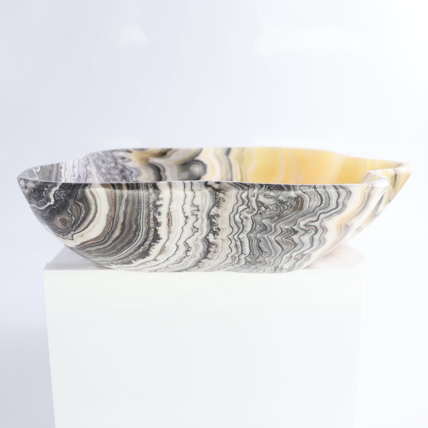 Zebra Onyx Bowl - Expert Wholesale and Supplier of Wholesale Crystals & Bulk Gemstones, ["Bowls","Mexico","onyx"]