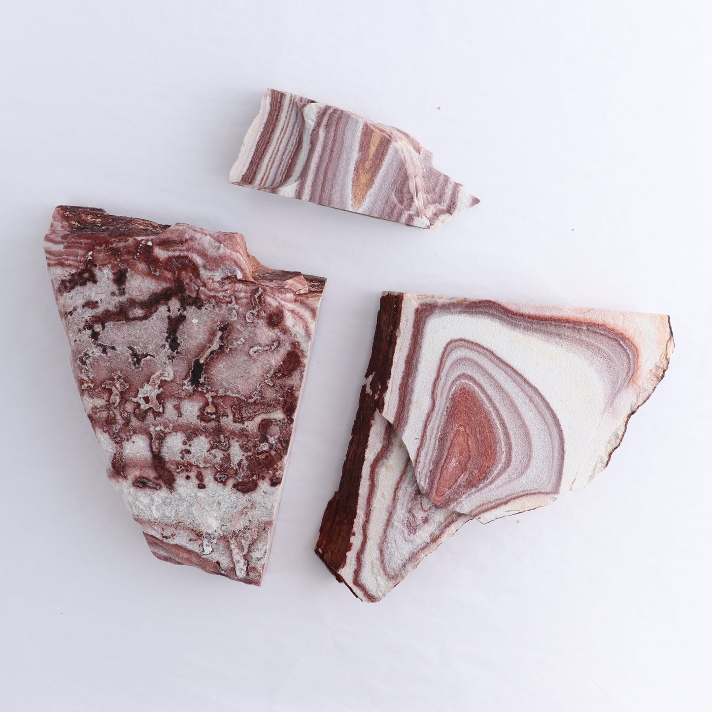 Rhyolite Slabs Set of 3