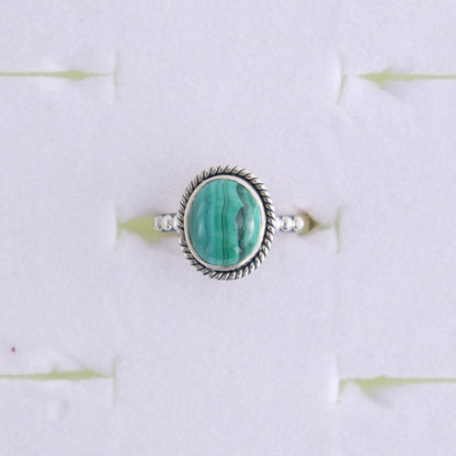 Malachite Rings Set of 7 (Ring Holders Not Included) - Expert Wholesale and Supplier of Wholesale Crystals & Bulk Gemstones, ["Malachite","Ring","rings","sterling silver"]