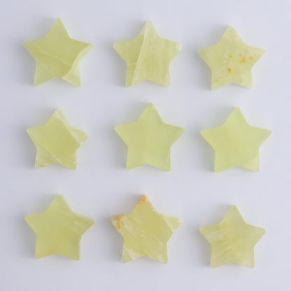 One Lemon Calcite Little Star - Expert Wholesale and Supplier of Wholesale Crystals & Bulk Gemstones, ["Calcite","Lemon Calcite","Pakistan","stars"]