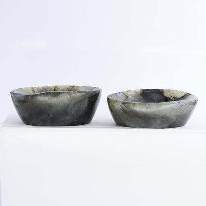 Labradorite Bowls Set of 10 - Expert Wholesale and Supplier of Wholesale Crystals & Bulk Gemstones, ["Bowls","Labradorite","Madagascar"]