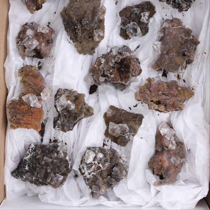 Calcite Clusters from Santa Eulalia Flats - Expert Wholesale and Supplier of Wholesale Crystals & Bulk Gemstones, ["Calcite","Mexico","Santa Eulalia Calcite"]