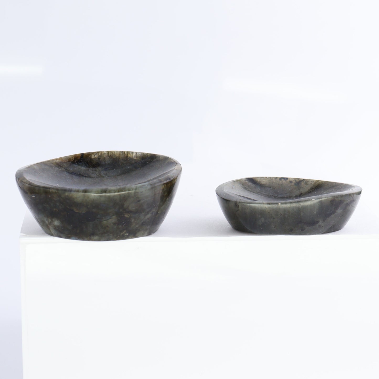 Labradorite Bowls Set of 11 - Expert Wholesale and Supplier of Wholesale Crystals & Bulk Gemstones, ["Bowls","Labradorite","Madagascar"]