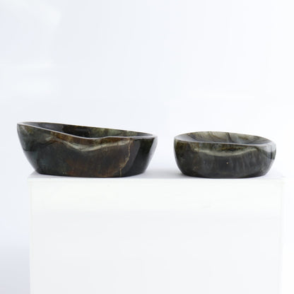 Labradorite Bowls Set of 8