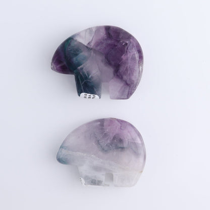 Imperfect Fluorite Bears set of 6