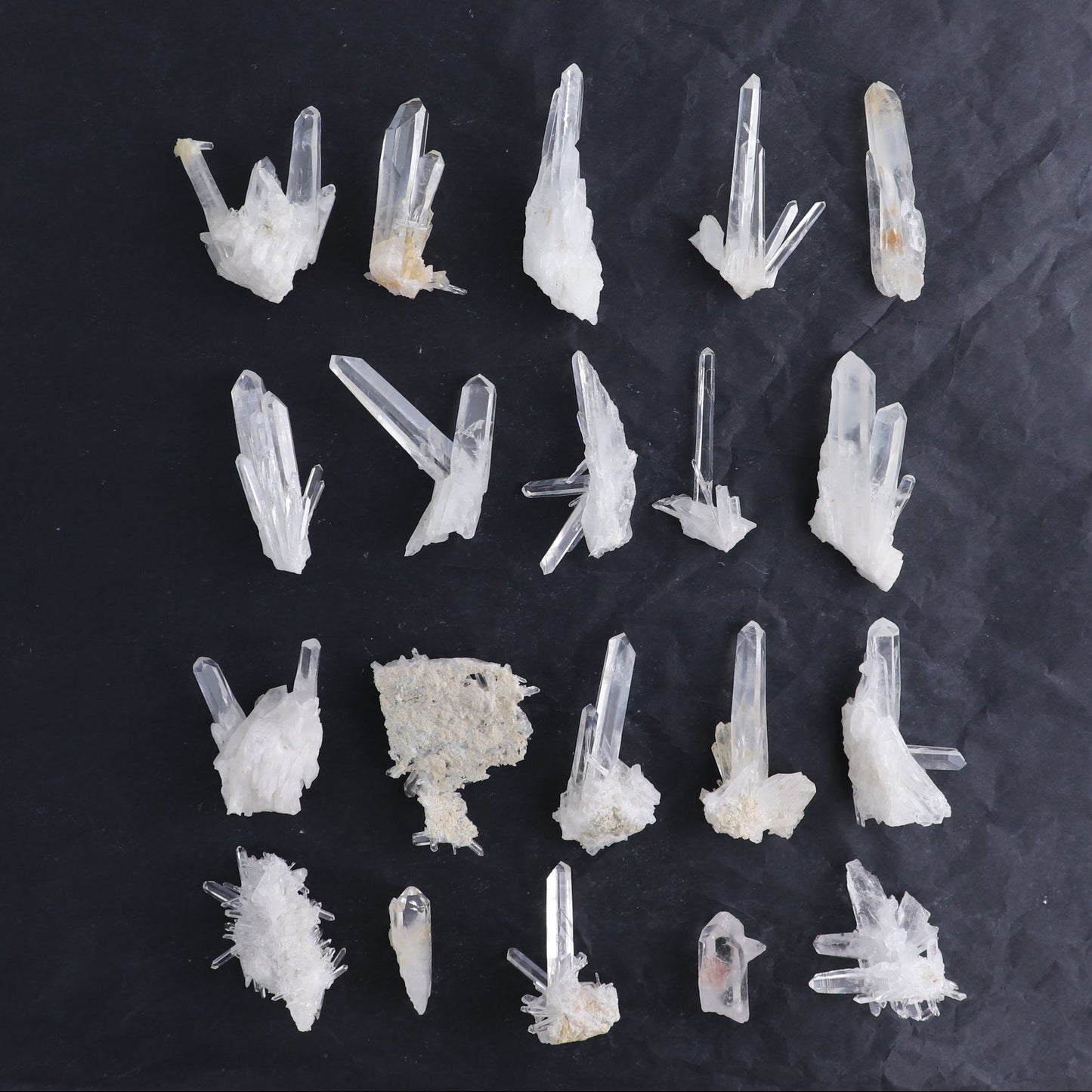 Lemurian Clusters from Columbia Set of 20
