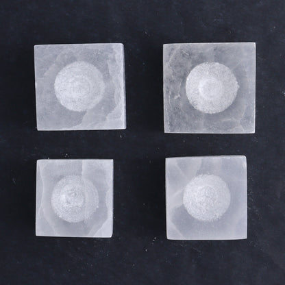 One Selenite (Satin Spar) Sphere Holder 4 cm - Expert Wholesale and Supplier of Wholesale Crystals & Bulk Gemstones, ["Morocco","Selenite","sphere holder"]