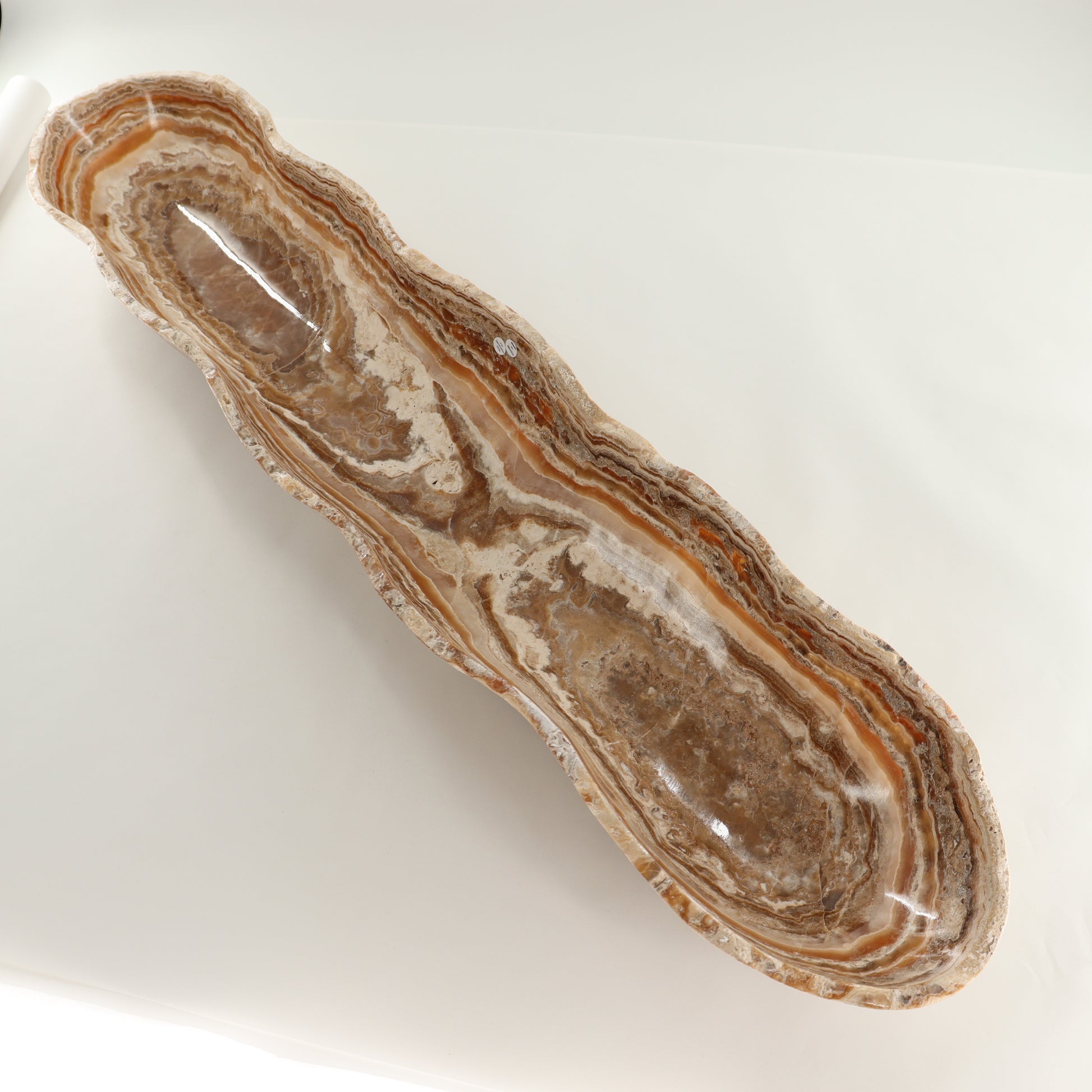 Onyx Canoe Bowl - Expert Wholesale and Supplier of Wholesale Crystals & Bulk Gemstones, ["Bowls","canoe","Mexico","onyx"]