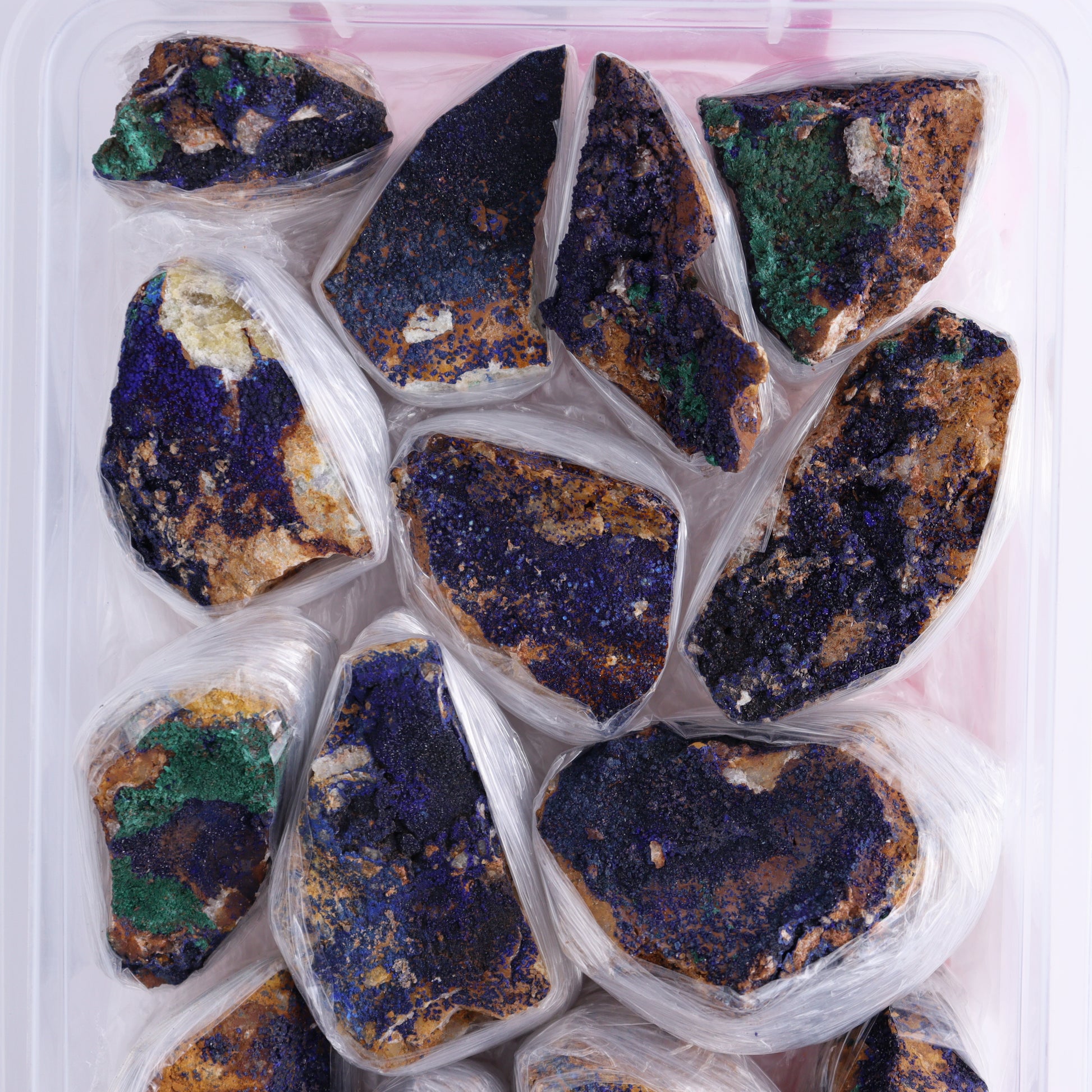 Azurite Flat from Morocco - Expert Wholesale and Supplier of Wholesale Crystals & Bulk Gemstones, ["azurite","Flats","Morocco"]