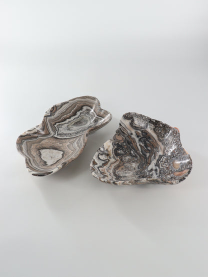 Zebra Onyx Bowls Set of 2 - Expert Wholesale and Supplier of Wholesale Crystals & Bulk Gemstones, []