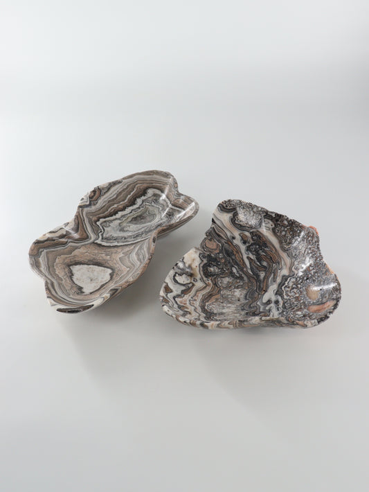 Zebra Onyx Bowls Set of 2 - Expert Wholesale and Supplier of Wholesale Crystals & Bulk Gemstones, []